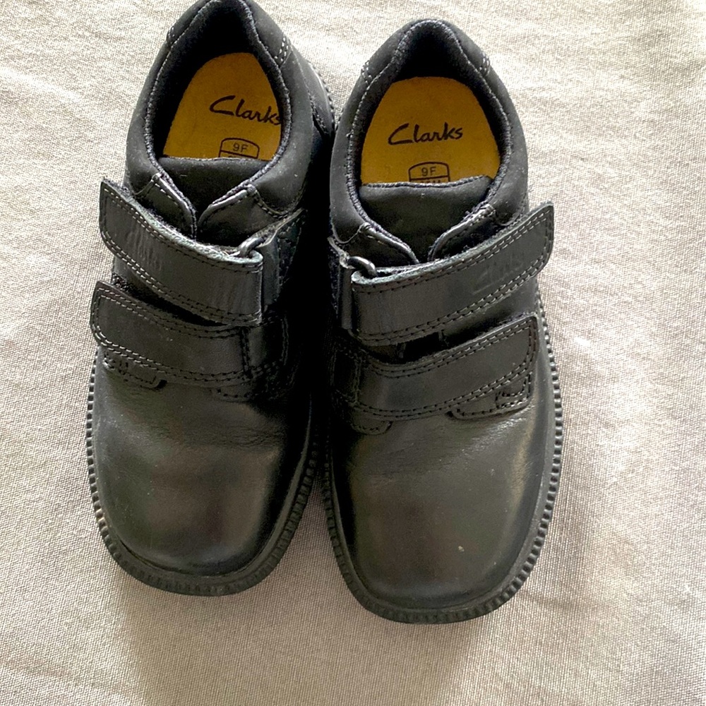 Boys black dress shoes